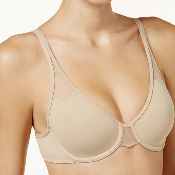 Wacoal Body by Wacoal Seamless Underwire Bra Toast 65115 38DD New - Picture 2 of 6